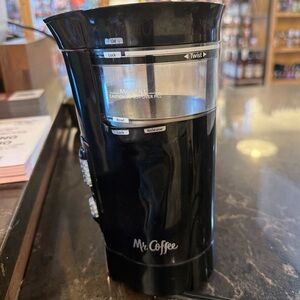 Mr. Coffee Model IBS77 Electric Coffee Bean Grinder Black Stainless Blade